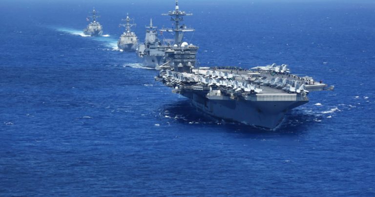 Tensión en el Golfo Pérsico: Trump Despliega Fuerza Naval y Aumenta la Presión sobre Irán ante el Estancamiento de las Negociaciones Nucleares