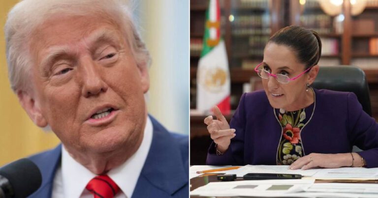 Tensión Diplomática: Trump Afirma que México Detuvo Envíos de Petróleo a Cuba, Sheinbaum lo Niega