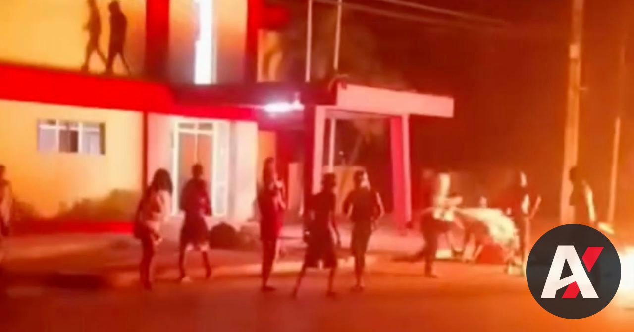 Morón en Llamas: Protestas contra el Régimen escalan con toma e intento de incendio de sede del Partido Comunista